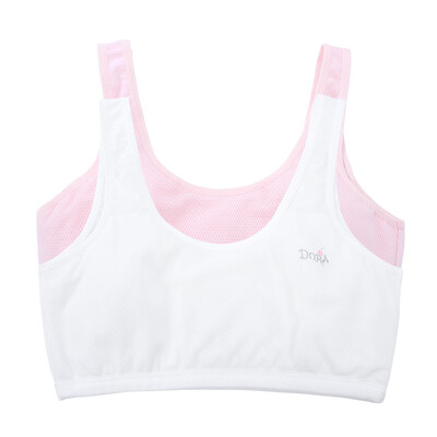

DORA 2 piece girl bra student development period underwear vest sports underwear DRY4017-2 pieces 80A