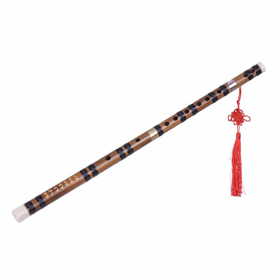 

Pluggable Handmade Bitter Bamboo FluteDizi Traditional Chinese Musical Woodwind Instrument in E Key for Beginner Study Level