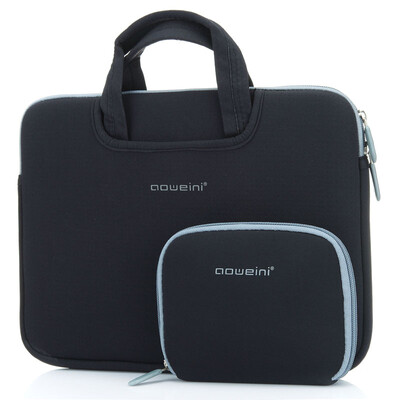 

Ovigny Portable Anti-Shock Mother Pack Сумка для ноутбука Neck Pack 14.5 / 15.6 дюймов Lenovo ASUS Apple MacBook Dell HP Black