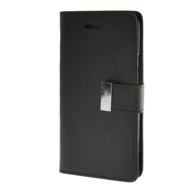 

MOONCASE чехол для HTC One M9 Flip Leather Wallet Card Slot Bracket Back Cover Black