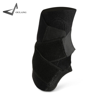 

OULANG Polyester Fiber Ankle Brace Support Outdoor Sports Basketball Protector polyester fiber material elastic breathable