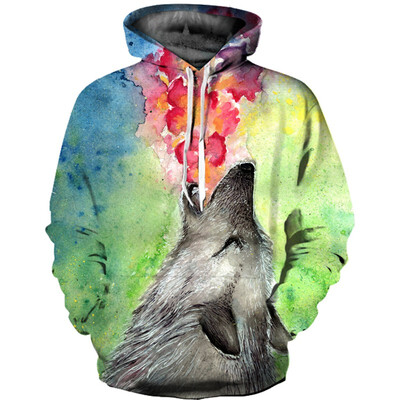 

Mens Hoodie 3D Printed Women Pullover Sweater
