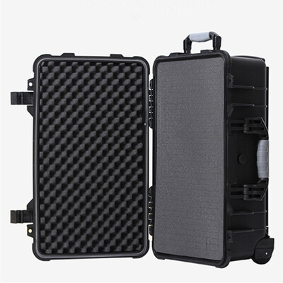

202430 Inch Trolley Case Bag Safety Instrument Tool Box Storage Tools Water-proof IP67 Equip Travel Draw-Bar Shockproof Sponge