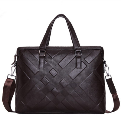 

Famous Brand New Design Mens Genuine Leather Briefcase Satchel Bags For Men Business Fashion Soft Cowhide Shoulder Laptop Bag