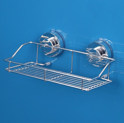 

304 stainless steel rack suction wall bathroom kitchen powerful vacuum sucker rack