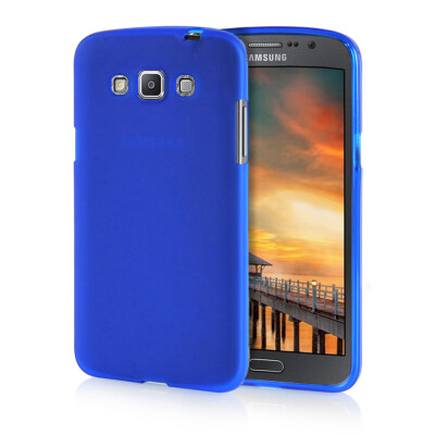 

MOONCASE Transparent Soft Flexible Silicone Gel TPU Skin Shell Back Case Cover for Samsung Galaxy Grand Max G7200 Blue