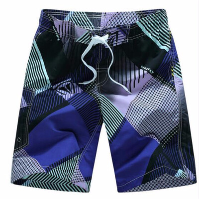 

2018 Summer Hot Men Beach Shorts Quick Dry Printing Board Shorts Men Bermuda Masculina