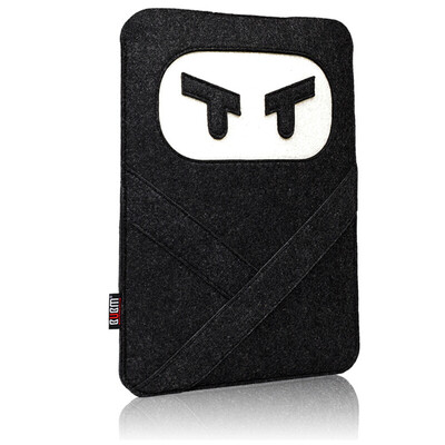 

BUBM 1213pro Ninja bare metal for computer bag Apple macbook Air computer bag felt cartoon liner bag shockproof shatter-resistant notebook liner bag 13Air bare metal