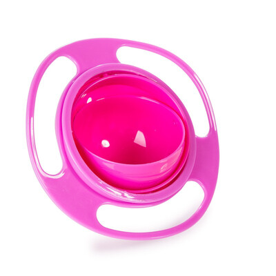 

New Design Children Bowl Practical Design Rotary Balance Bowl Novelty Universal Gyro Bowl 360 Rotate Spill-Proof Bol Rotati
