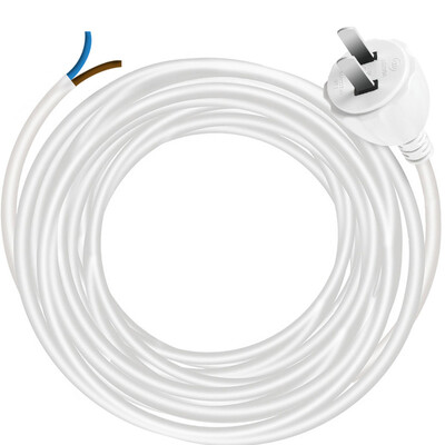 

Etman ACP20113-7 10 m 10A two core wire plug with wire multi-purpose household industrial wiring copper core power extension cord 2 foot power extension cord 10M