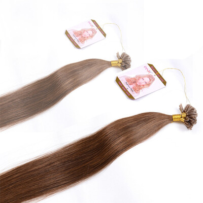 

BHF HAIR Fusion hair extensions Human Hair Extension European Human Keratin U Tip Pre Bonded Hair Extension 1gs 20g pack