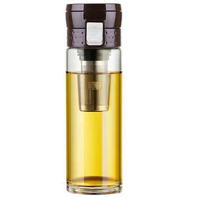 

Зеленые бусины lvzhu 580ml толстый анти-жаркий анти-капающий тропический чай прозрачный чай чашка чая B669 коричневый