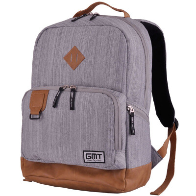 

SPARTER GMT series of fashion casual polyester leather backpack GMT784014T00 gray