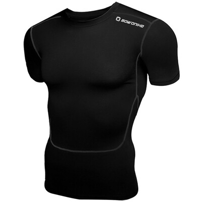 

Bovnik Stretch Tight Breath Fast Dry Male Sports T-Shirt Fitness Running Ride PRO Compression Clothes