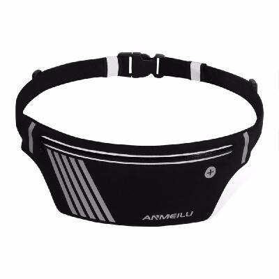 

Romacci Ultralight Running Belt Fitness Workout Reflective Waist Fanny Pack for Men Women 55g