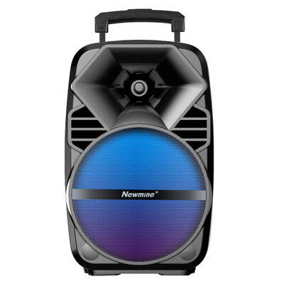 

Newman BW-280 Trolley Speaker Outdoor Family Conference Square Dance Sound High Power Voice Broadcast Bluetooth Card Speaker