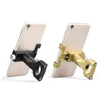 

New Stable Metal Aluminum Alloy Motorcycle Phone Holder Stand Support Universal Rearview Mirror Bike Holder Soporte Celular Moto