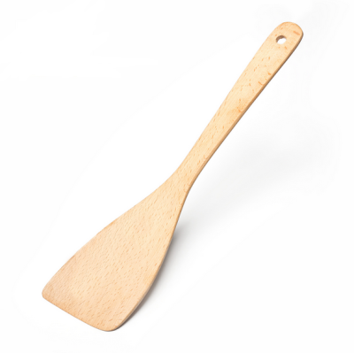 

Kitchen utensils no frying pan stir frying spatula no harm to pots&cutlery long handled beech