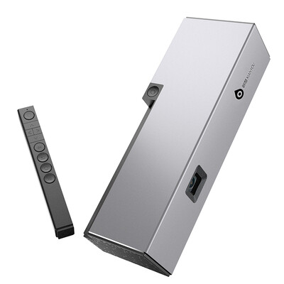 

Fresh grapefruit C1 portable intelligent projector home business projector Osram imported lens mobile phone wireless with screen 64-bit processor