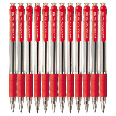 

Mitsubishi Uni SN-101 by the ball-point pen red atomic pen 07mm 12 loaded