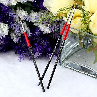 

3pcs Nail Art Design UV Gel Acrylic Brush Pen Drawing Painting Set Tool