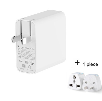 

For Xiaomi USB-C Charger 65W QC 30 USB plug Type C Cable Adapter Mi Phone laptop air PRO 125 133 156 PD 20 Quick charge