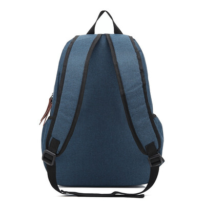 

Fashion student bag neutral solid color Oxford men&women backpack backpack