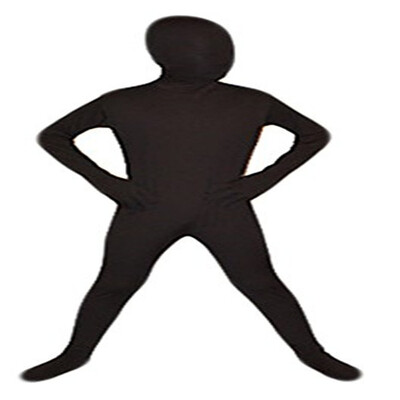 

Kids Pure Color Zentai Full Bodysuit Back Zipper Tights Suit Kids Fancy Full Bodysuit Cosplay Halloween Costumes