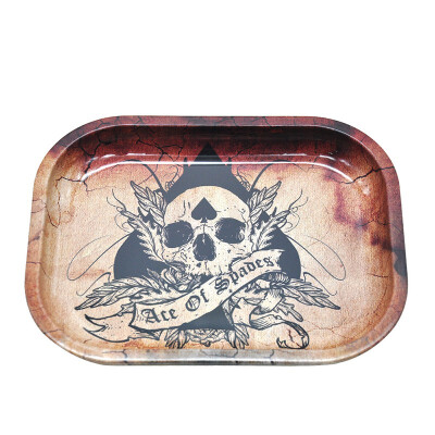 

Hornet King Size Tinplate Cigarette Rolling Tray Metal Tobacco Grinder Tray Smoking Accessories Tool