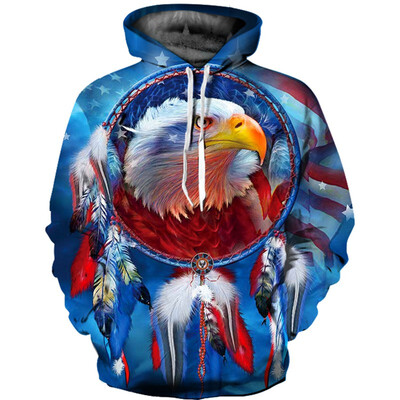 

Mens Hoodie 3D Printed Women Pullover Sweater