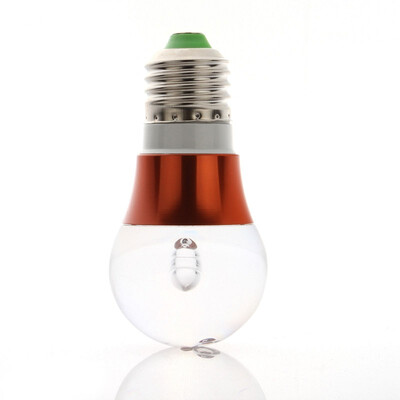 

3W E27 RGB климата привело лампочку огонь 85-265v + ir controller 9.6cm