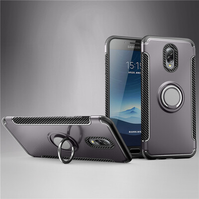 

Fecoprior Back Cover For Samsung Galaxy J7 Plus J7310 Case Car Holder Stand Hard PC Silicon Ring Suction Bracket Celulars