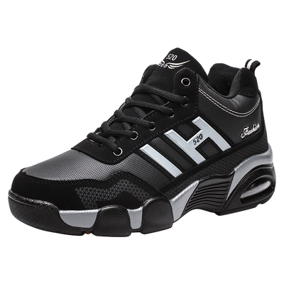 

New Autumn Winter Men Women Running Shoes Warm Shoes Mens High Top Plush Boots Comfortable Air Cushion Sports Sneakers