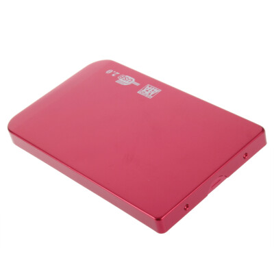 

New USB 2.0 480Mbps Enclosure Case Box for Laptop 2.5' SATA Hard Drive Red