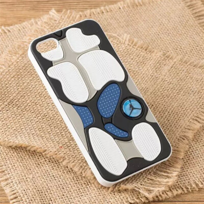 

MITI New Arrival 3D Jordan Shoe Sole PVC Rubber Jumpman 8 Patterns Phone Cases Back Cover For iphone 5 5S Free Shipping