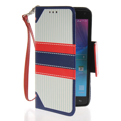 

MOONCASE Fashion Leather Side Flip Wallet Card Slot Pouch Stand Back чехол для Samsung Galaxy Note 4 N9100