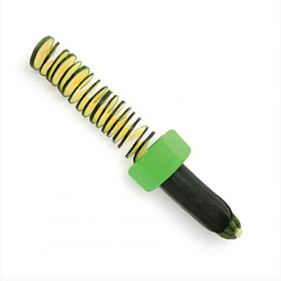 

mymei Practical Creative Spiral Slicer/Cucumber Melon Salad Knife Green 95686