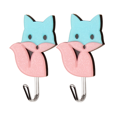

Camellia Camellia Hook Sticky Hook 2 Pack Crystal Spirit Little Fox Series K06003