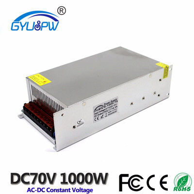 

Switching Power Supply DC 70V 143A 1000W Driver Transformers 220V 110V AC DC70V SMPS for CNC Machine Router Stepper Motor