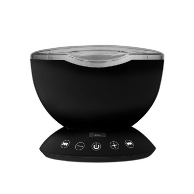 

Multicolor Ocean Wave Light Projector Nightlight with Mini Music Player for Living Room&Bedroom Novelty Baby Lamp Black