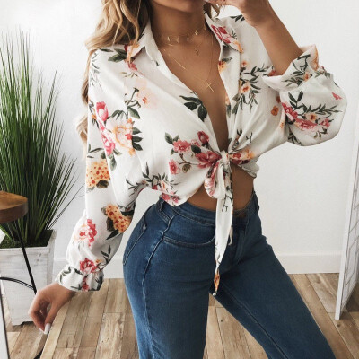 

Fashion Women Casual Tank Crop Tops Vest Blouse Off Shoulder Long Sleeve T-Shirt