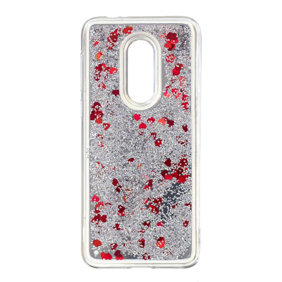 

Fecoprior Back Cover For Alcatel 3 5052 Case Mirror Glitter Liquid Quicksand Shining Dynamic Fundas Coque Celulars Capa