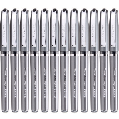 

BAOKE BAOKE PC1588 sensitive neutral pen 07mm black 12 pcs box