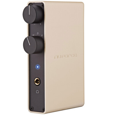 

NuForce Icon HDP Integrated Amplifier DecoderConverter Amp Audio Decoder Gold