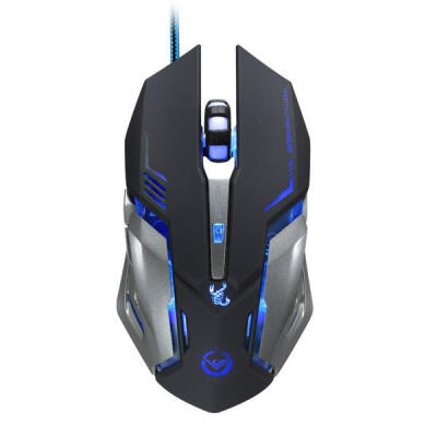 

RAJFOO XF 1600 DPI Optical USB Wired Gaming Mouse Mice For PC Laptop MAC D