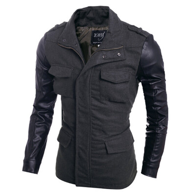 

Zogaa New Mens Wind Coat Fashion Slim Fashion