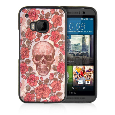 

MOONCASE Painted style Soft Flexible Silicone Gel TPU Skin Shell Back ЧЕХОЛ ДЛЯ HTC One M9