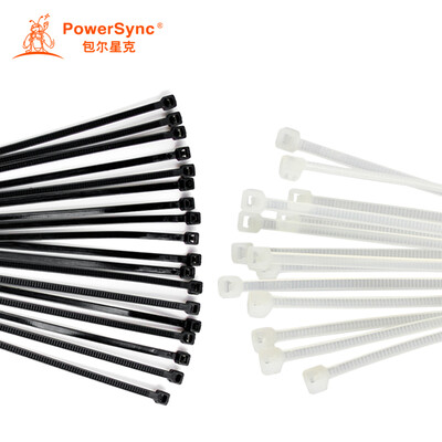 

Baoer Xingke 40200 self-locking nylon cable tie cable organizer cable tie computer wire finishing with 250 into bag white BB4-904