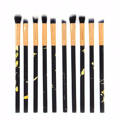 

Professional Portable Eye Makeup Brush Set Maquiagem Foundation Contour Mermaid Make Up Brushes Tool Kits Makeup Powder Puff Soft