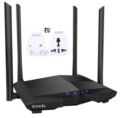 

Tenda AC10 1200Mbps Wireless WiFi Router1GHz CPU1WAN3LAN Gigabit Ports 46dbi wall-mounted antennas Smart APP Manage